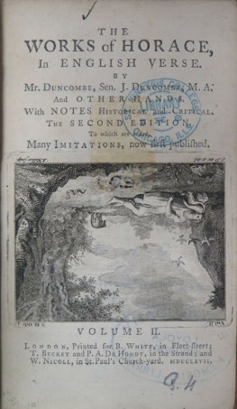 The Works of Horace - Loyola University Chicago Copy