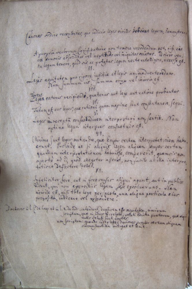 Some great marginalia in Loyola's copy of the 1721 Corpus.